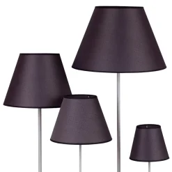 Lampenkap Sofia hoogte 31 cm, veroni grafietgrijs