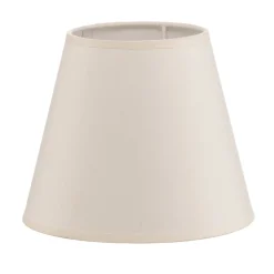 Lampenkap Sofia hoogte 15,5 cm, ecru/wit