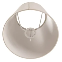 Lampenkap Sofia hoogte 15,5 cm, ecru/wit