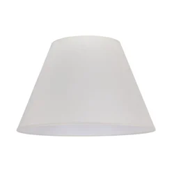 Lampenkap Sofia hoogte 31 cm, zwart/wit