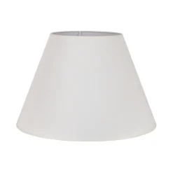 Lampenkap Sofia hoogte 31 cm, zwart/wit