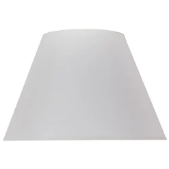 Lampenkap Sofia hoogte 26 cm, ecru/wit