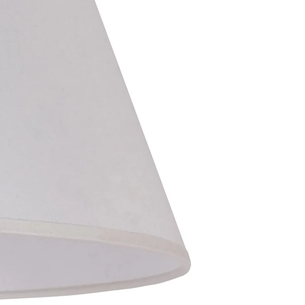 Lampenkap Sofia hoogte 26 cm, ecru/wit