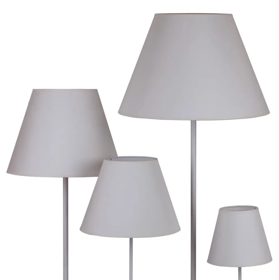 Lampenkap Sofia hoogte 26 cm, ecru/wit