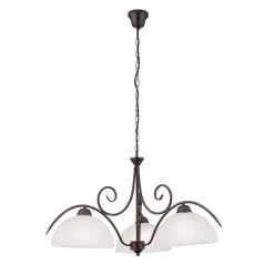 3-lamps hanglamp Marco met albast glas