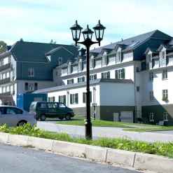 3-lamps lantaarnpaal 2099, zwart