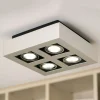 4-lamps LED plafondlamp Loke