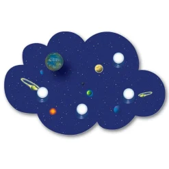 4-lamps plafondlamp universum