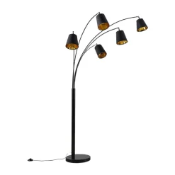 5-lamps vloerlamp Tinne