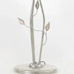 Lancia vloerlamp, ivoorkleurig, 3-lamps, ijzer, glas