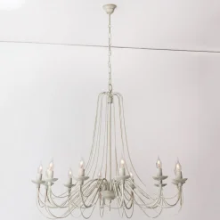 Landelijk rustieke kroonluchter Antonina 12