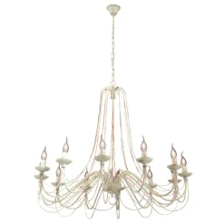 Landelijk rustieke kroonluchter Antonina 12