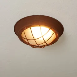 Landelijk-rustieke plafondlamp Typhoon