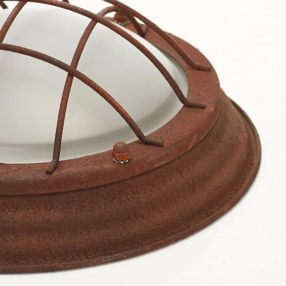 Landelijk-rustieke plafondlamp Typhoon