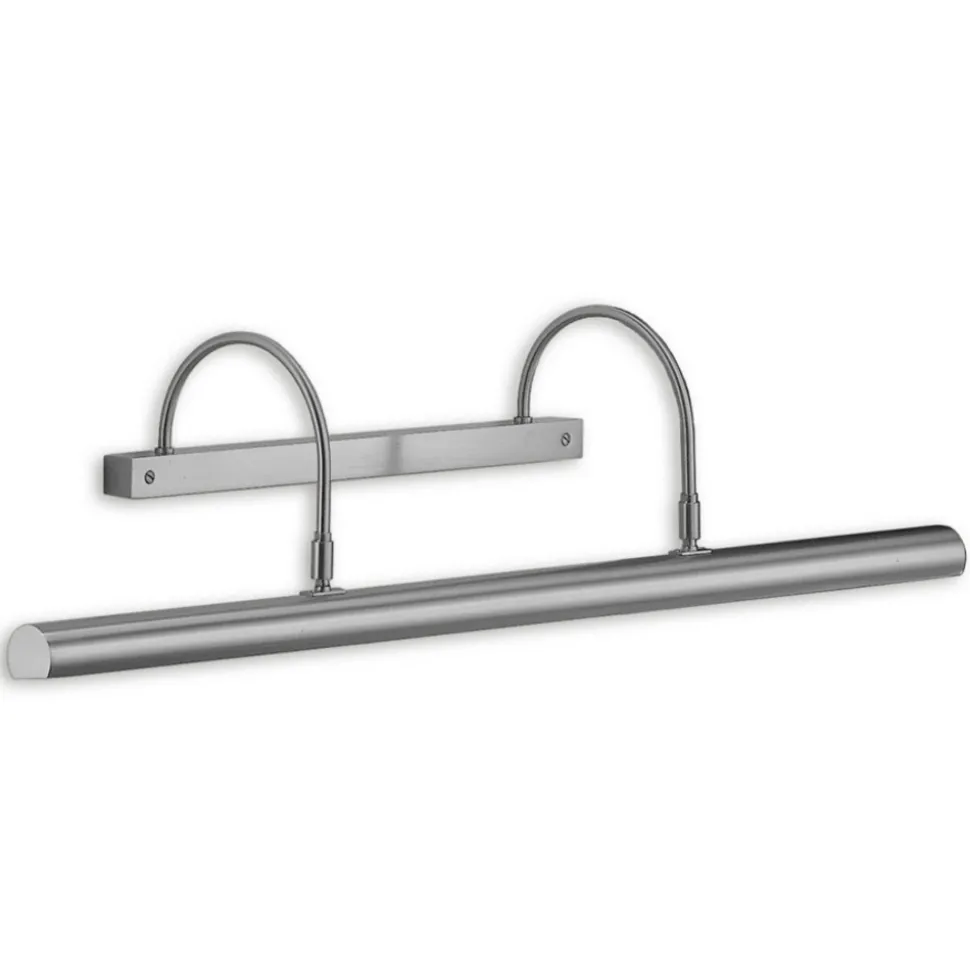 Lange schilderijverlichting PICTURE, mat nikkel