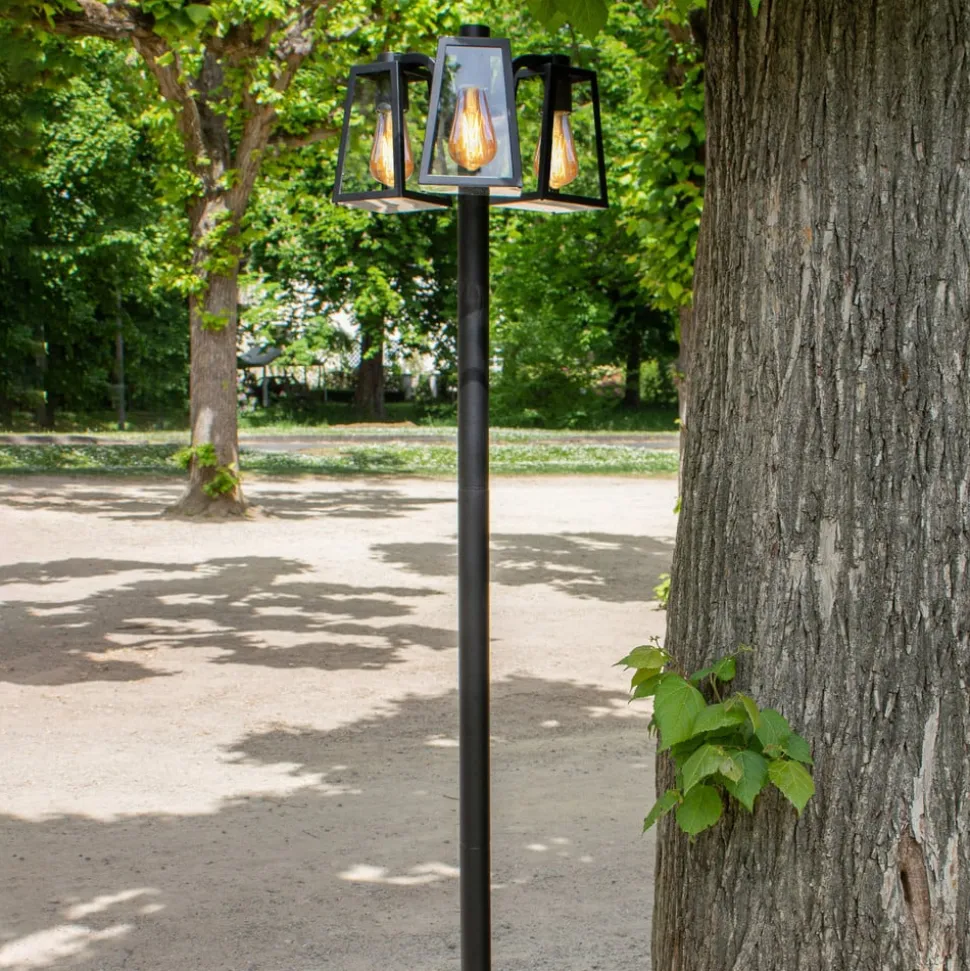 Lantaarnpaal Fia, 3-lamps, IP44