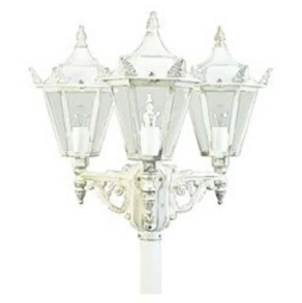 Lantaarnpaal in landhuisstijl 756 W 3-lichts