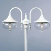 Lantaarnpaal Libra 2-lamps wit