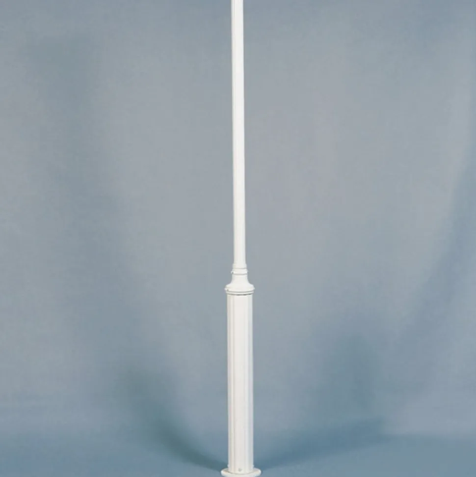 Lantaarnpaal Libra 2-lamps wit