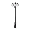 Lantaarnpaal MADEIRA 3-lamps antraciet