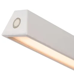 Lavale LED tafellamp, wit, dimbaar, hoogte 42 cm