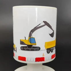 LED accu-tafellamp Baustelle, USB, IP44