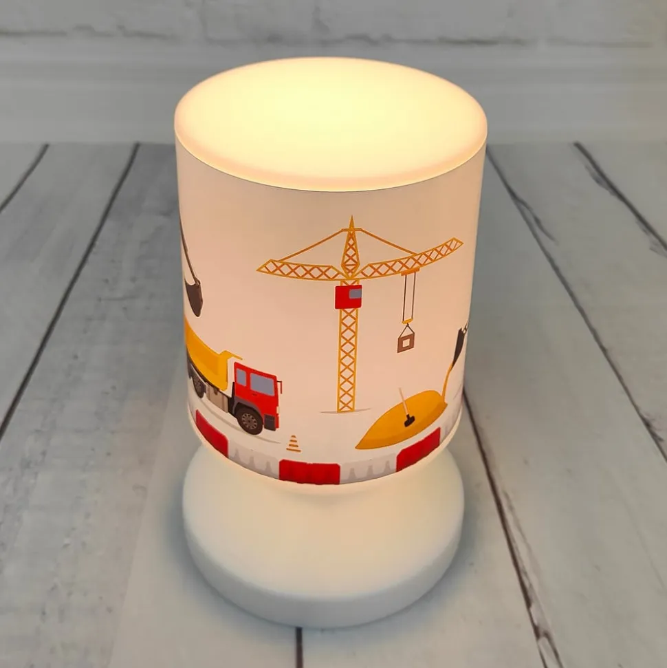 LED accu-tafellamp Baustelle, USB, IP44