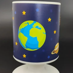 LED accu-tafellamp Weltall, USB, IP44