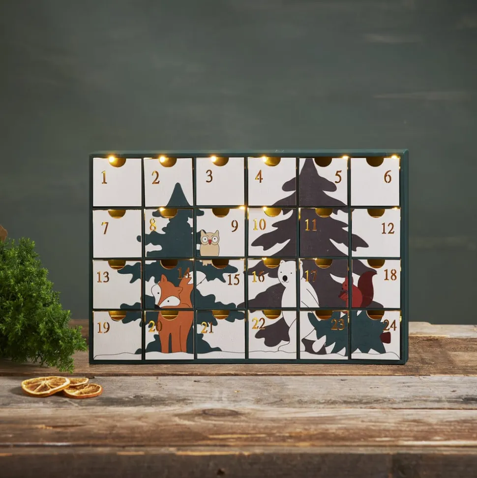 LED adventskalender Forest Friends
