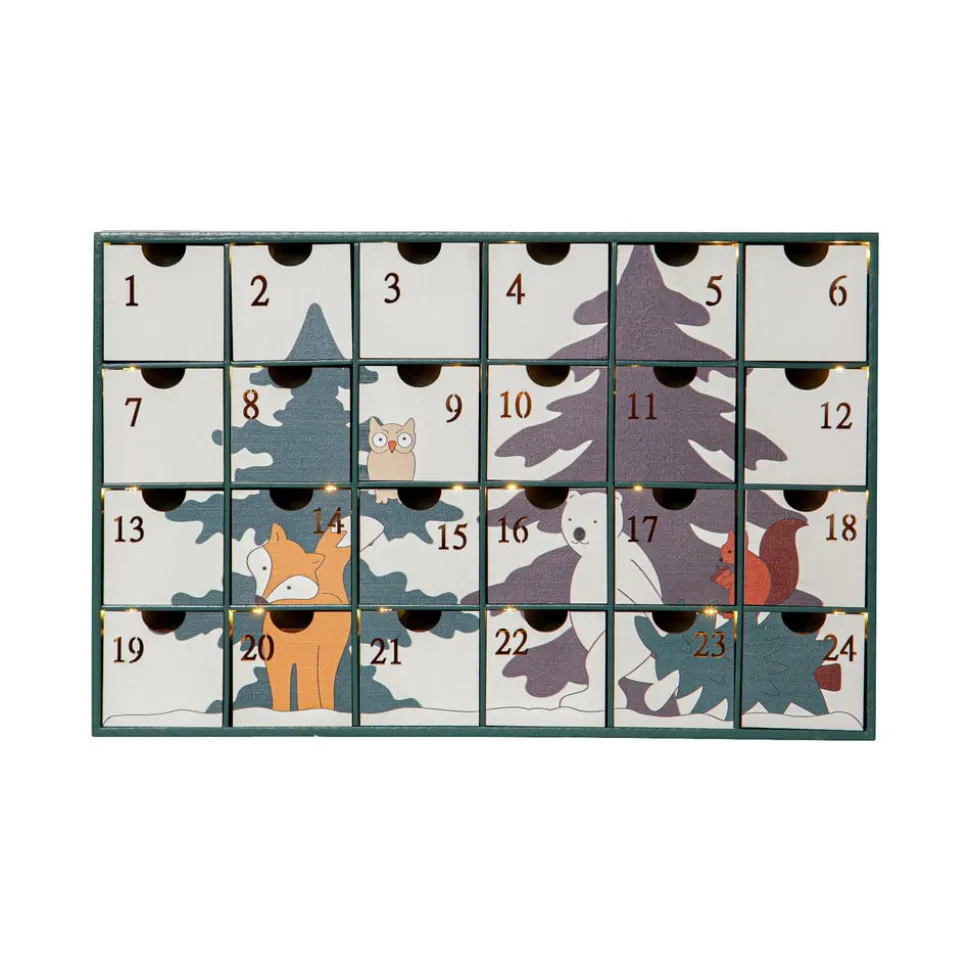 LED adventskalender Forest Friends