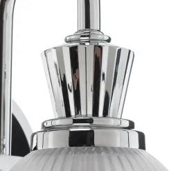 LED badk wandlamp Cora m gl lampenkap, m 1 lampje