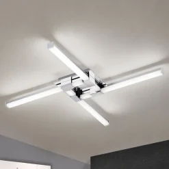 LED badkamer plafondlamp Argo met vier lampjes