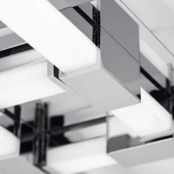 LED badkamer plafondlamp Argo met vier lampjes