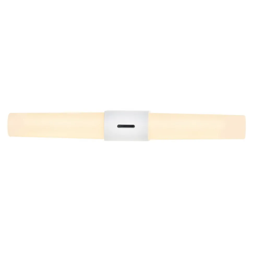 LED badkamer wandlamp Helva Double Basic, wit