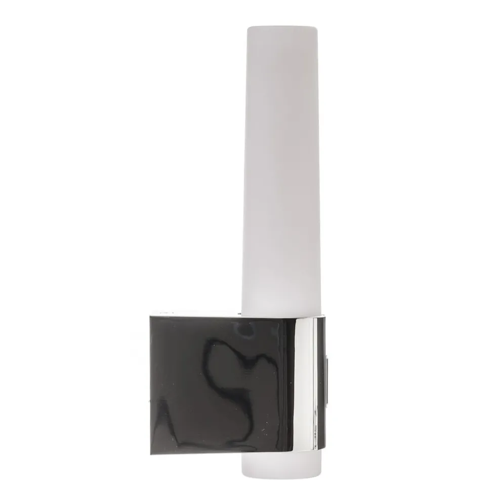 LED badkamer wandlamp Helva Night, chroom