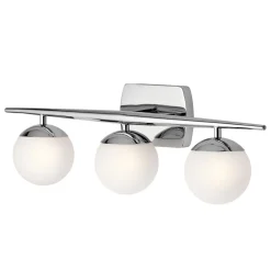 LED badkamer wandlamp Jasper, 3-lamps