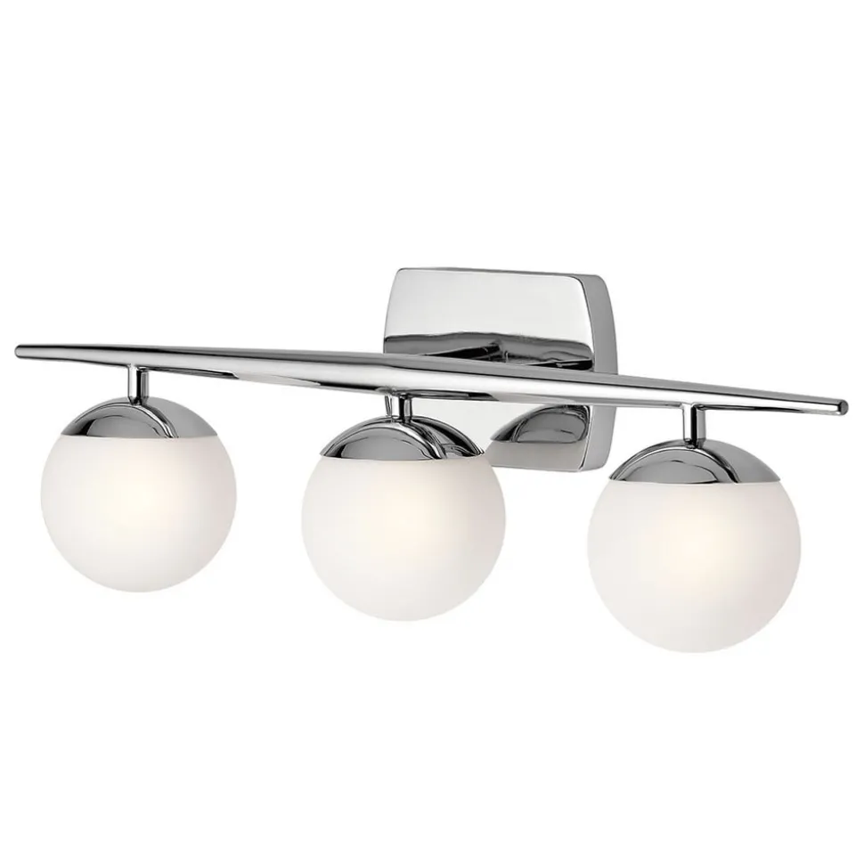 LED badkamer wandlamp Jasper, 3-lamps