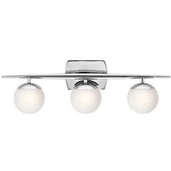 LED badkamer wandlamp Jasper, 3-lamps