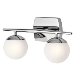 LED badkamer wandlamp Jasper, 2-lamps