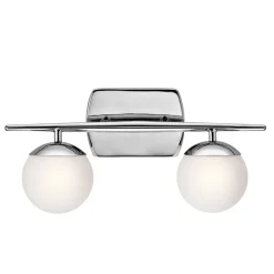 LED badkamer wandlamp Jasper, 2-lamps