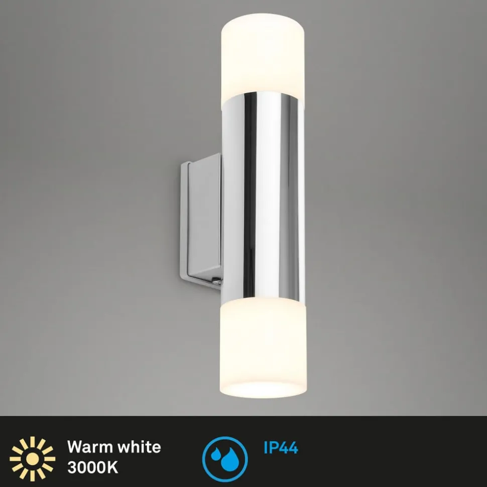 LED badkamerlamp 2090028 2-lamps, chroom