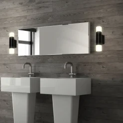 LED badkamerlamp 2090025 2-lamps, zwart