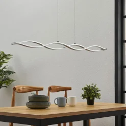 LED balkhanglamp Roan, golfvormig