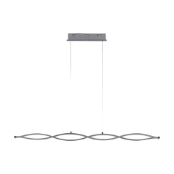 LED balkhanglamp Roan, golfvormig