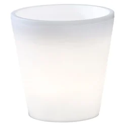 LED bloempot Assisi verlicht Ø 28 cm