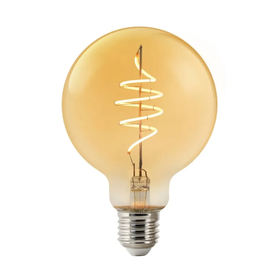 LED bol E27 G95 4,7W 2200K smart 380lm amber