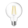 LED bol G95 E27 4,7W CCT 650lm filament dimbaar