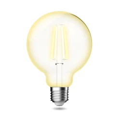 LED bol G95 E27 4,7W CCT 650lm filament dimbaar