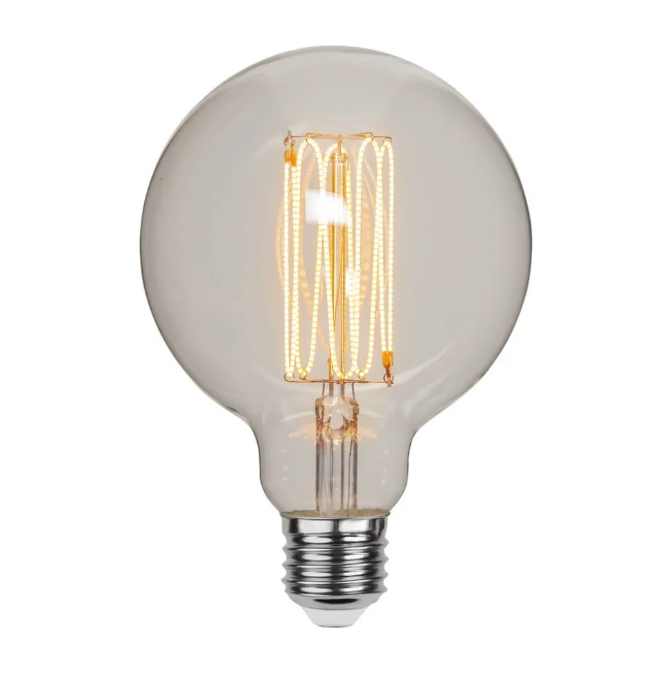 LED bol G95 filament E27 3,8W 1800K dimbaar