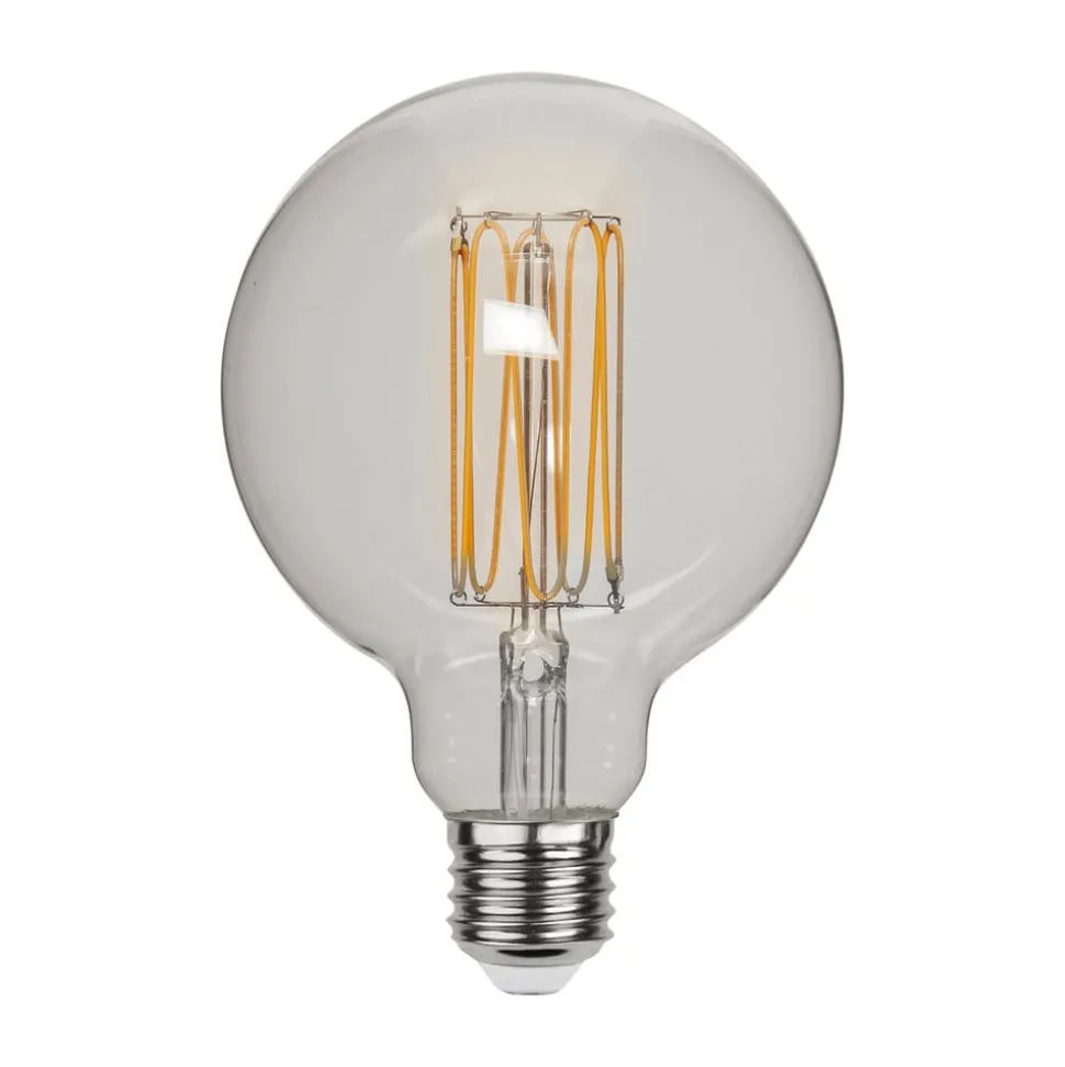 LED bol G95 filament E27 3,8W 1800K dimbaar